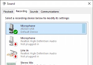 Enable Microphone, Line-In Audio, and Stereo Mix in Windows