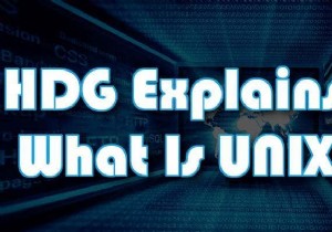 HDG Explains : What Is UNIX?