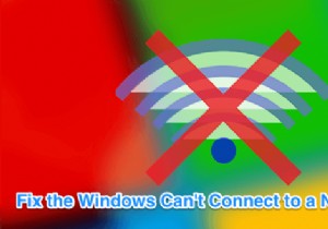 Fix “Windows Can’t Connect To This Network” Error