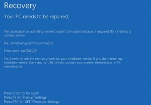 Fixing “Winload.efi is Missing or Contains Errors” in Windows 10