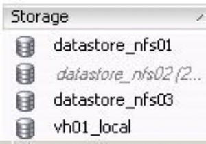 How to Remove an Inactive NFS Datastore on VMWare ESXi Host