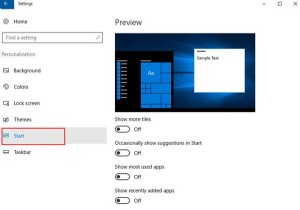 How to Customize Start Menu on Windows 10