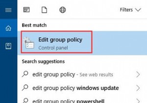 How to Open Group Policy Editor on Windows 10