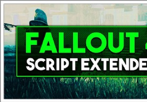 Solved: Fallout 4 Script Extender Not Working