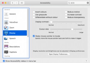 macOS Mojave: How to Make Your Mouse Cursor Bigger