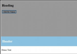 How to create a modal popup using JavaScript and CSS?