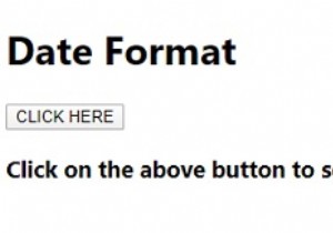 JavaScript Date Formats