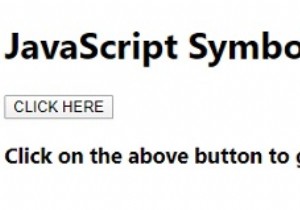JavaScript Symbol.for() function