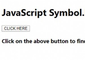 JavaScript Symbol.keyFor() function