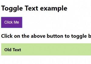 How to toggle text with JavaScript?