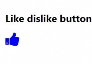How to toggle between a like/dislike button with CSS and JavaScript?