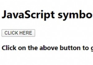symbol.description property in JavaScript