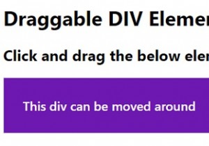 How to create a draggable HTML element with JavaScript and CSS?