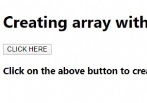 Creating a JavaScript array with new keyword.