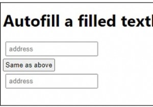 How to autofill a field in JavaScript same as another?
