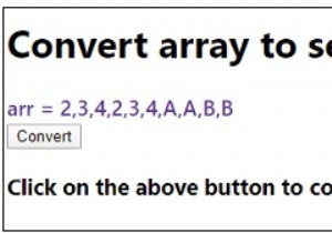 Converting array to set in JavaScript
