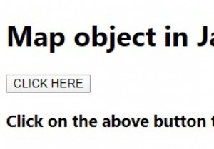 Map object in JavaScript.