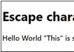 Escape characters in JavaScript