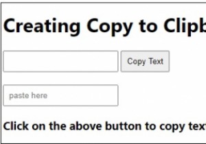Creating &lsquo;Copy to Clipboard&rsquo; feature on a web page with JavaScript
