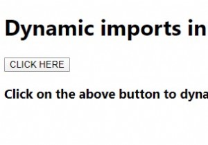 Dynamic imports in JavaScript.