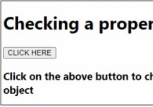 Can we check if a property is in an object with JavaScript?