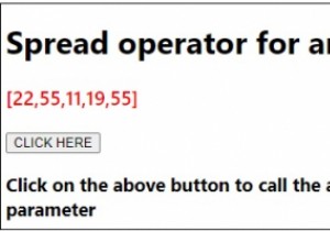 Spread operator for arrays in JavaScript