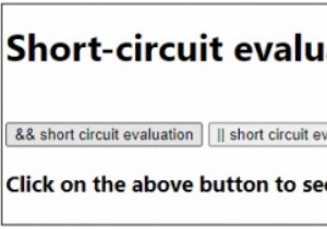Short-circuit evaluation in JavaScript