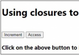 Using closures to achieve privacy in JavaScript