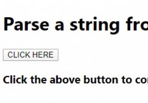 How to parse a string from a JavaScript array?