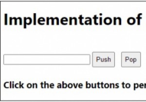 Implementation of Stack in JavaScript