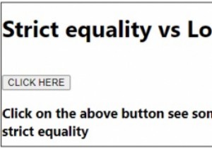 Strict equality vs Loose equality in JavaScript.