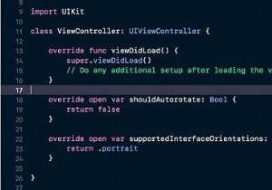 How to lock Screen Orientation programmatically in iOS?