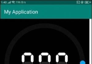 How to create DigitalSpeedDashboard in android?