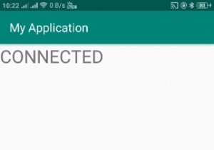 How to get Wi-Fi connected state in android?