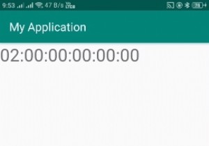 How to get current Wi-Fi mac address in android?