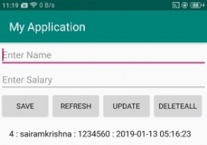 How to find tables modified in the last hour in Android sqlite?