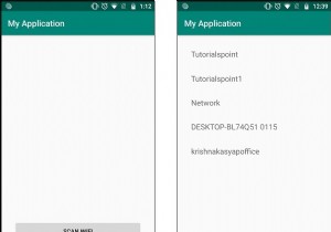 How to get available wifi networks and display them in a list in android