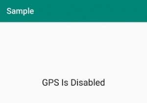 How to enable/disable the GPS programmatically in Android?