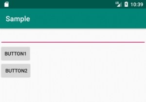 How can I remove a button or make it invisible in Android?