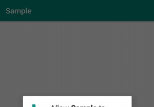 How to check grant permission at run-time in android?