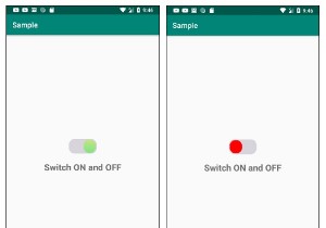 How can I style an Android Switch widget?