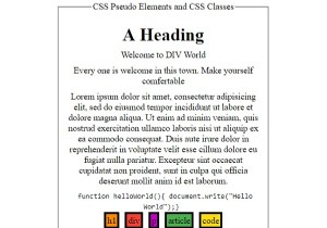 Pseudo-elements and CSS Classes