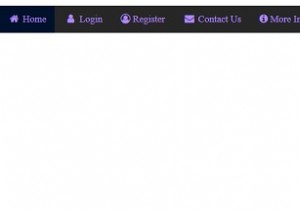 How to create a responsive navigation menu with icons, using CSS?