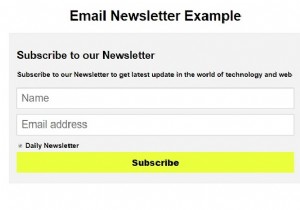 How to create an email newsletter with CSS?