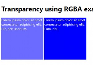CSS Transparency Using RGBA