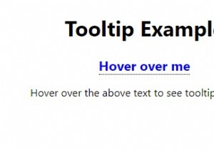 How to create tooltips with CSS?