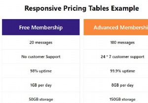 How to create a responsive pricing table with CSS?