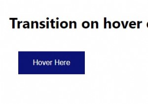 How to add transition on hover with CSS?