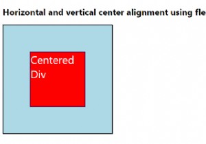 Horizontal and Vertical Center Alignment with Flexbox in CSS3