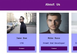 How to create an about / about us page for website with CSS?